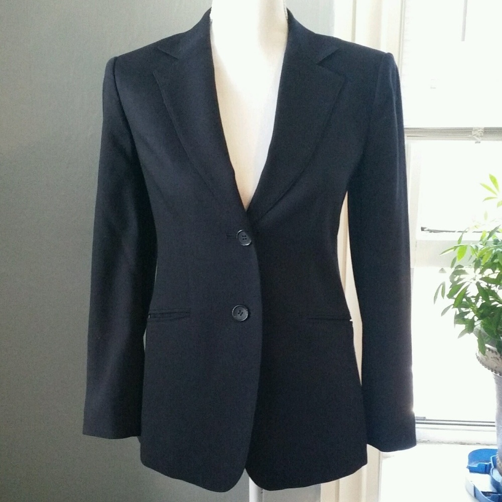 Talbot's | NAVY BLUE Petite Suit Jacket